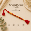 Crochet Chain Rakhi