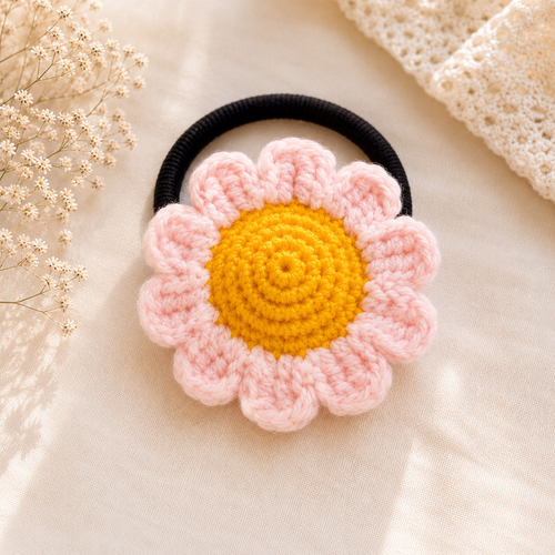 Daisy Crochet Hair Band